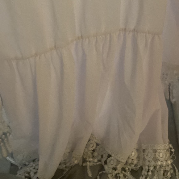 White sheer dress - Picture 3 of 7